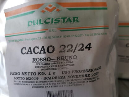 Cacao 22/24 in polvere