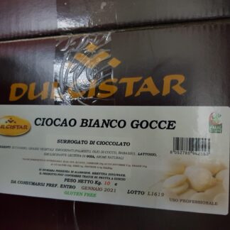 Ciocao bianco in gocce